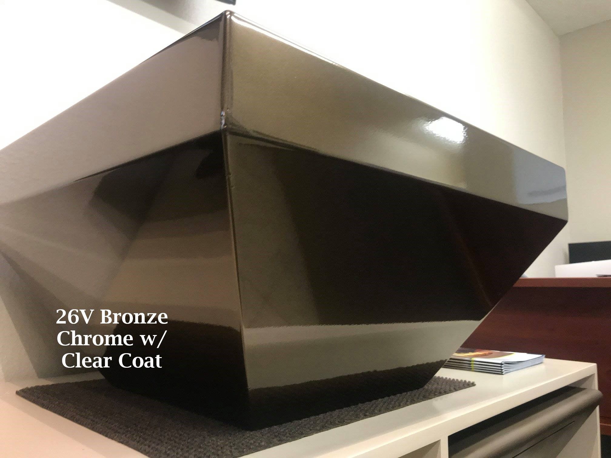 Closeup of Bronze Chrome color