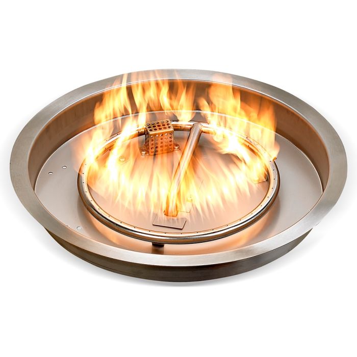 Round CSA Fire Pit Burner Kits USA Fire Bowls