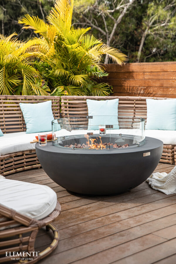 Lunar Bowl Fire Table