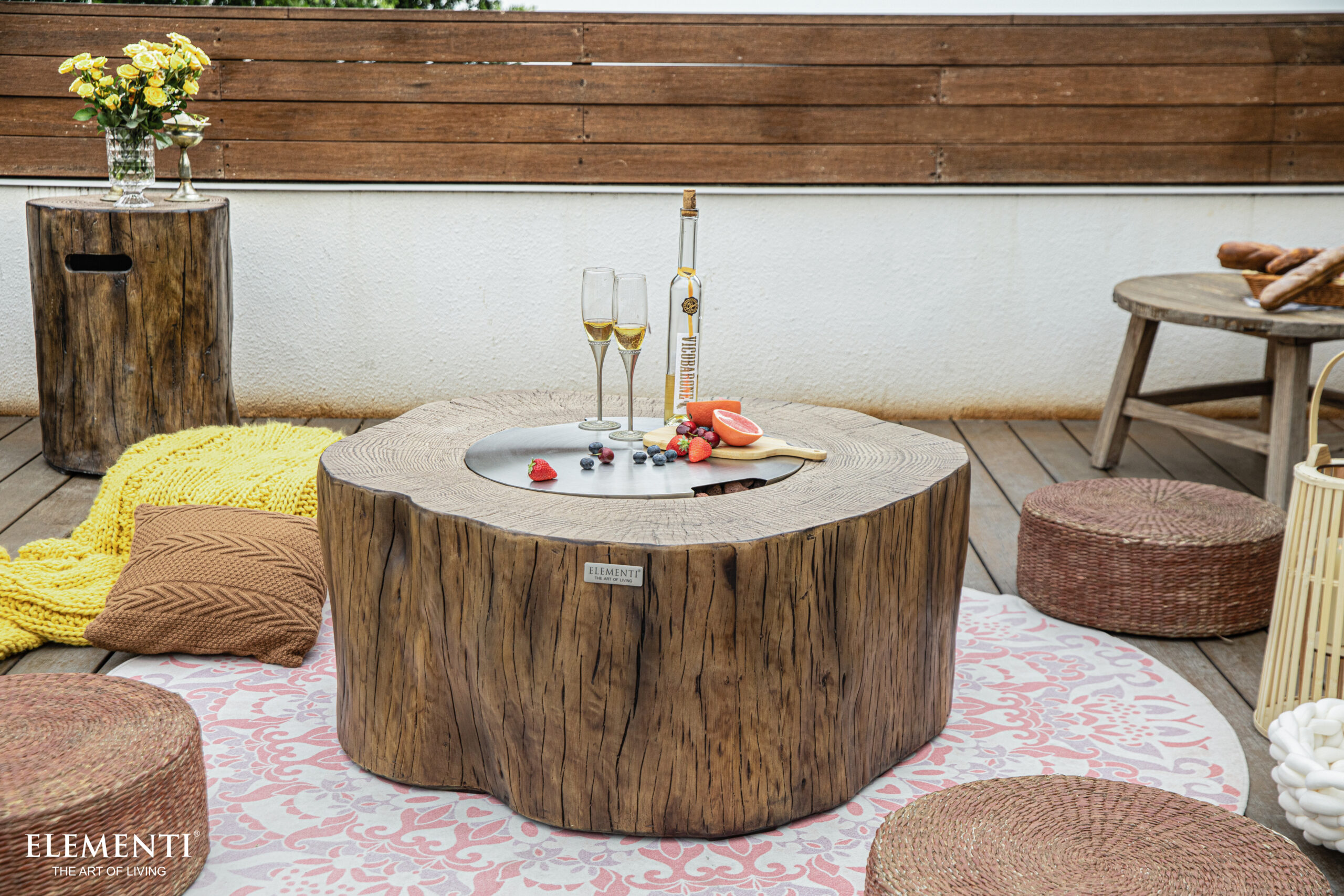 Manchester Fire Table with Burner Cover by Elementi (3)