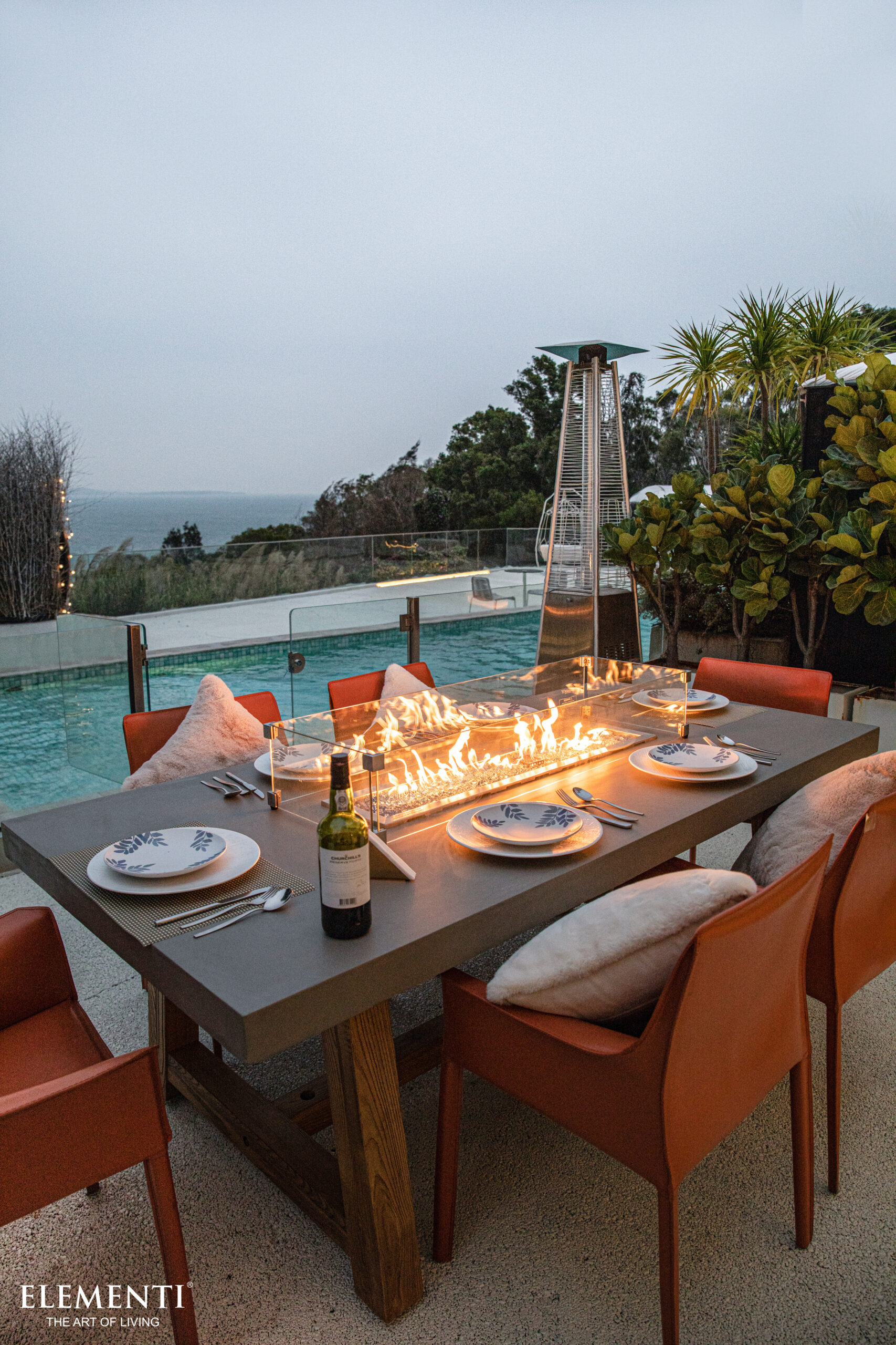 Elementi Sonoma Dining Fire Table by Elementi (5)