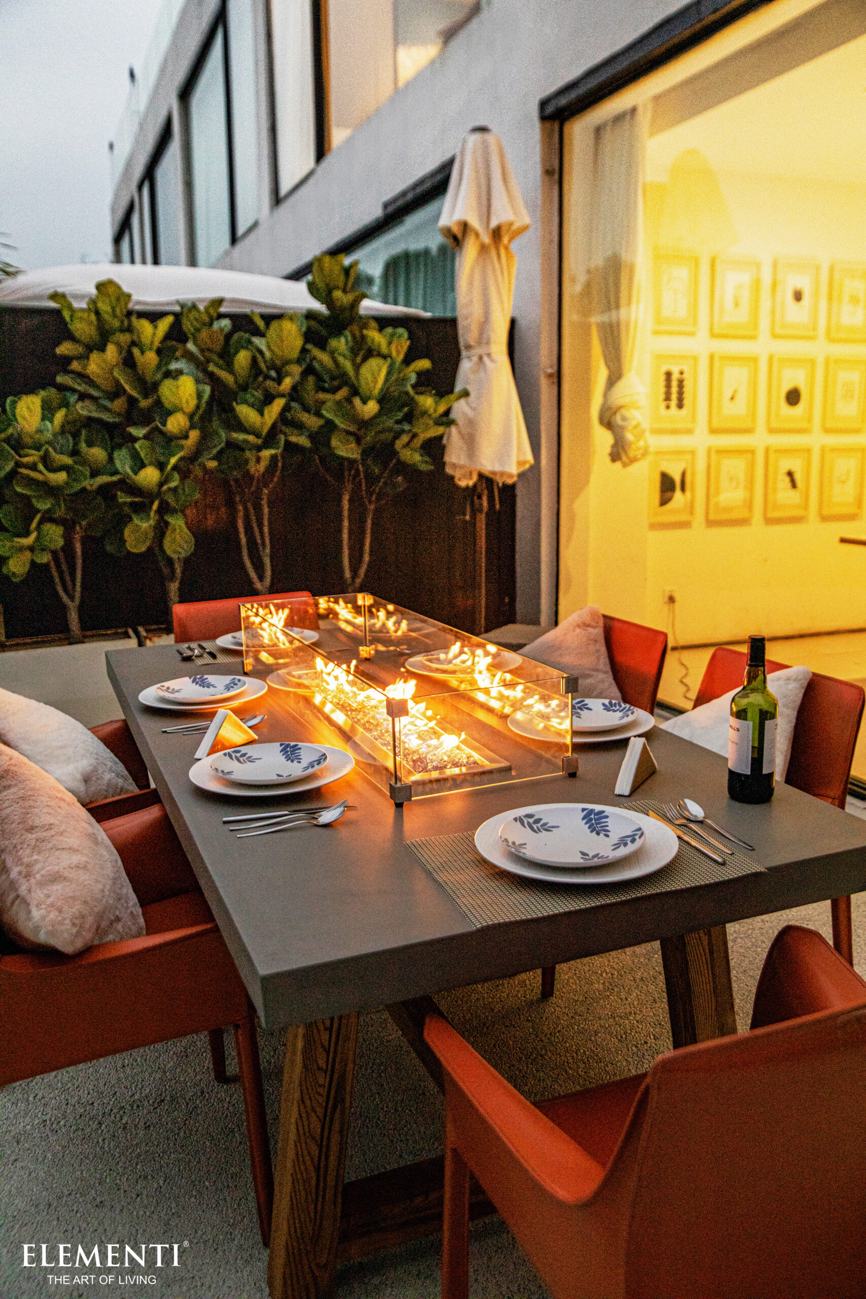 Elementi Sonoma Dining Fire Table by Elementi (2)