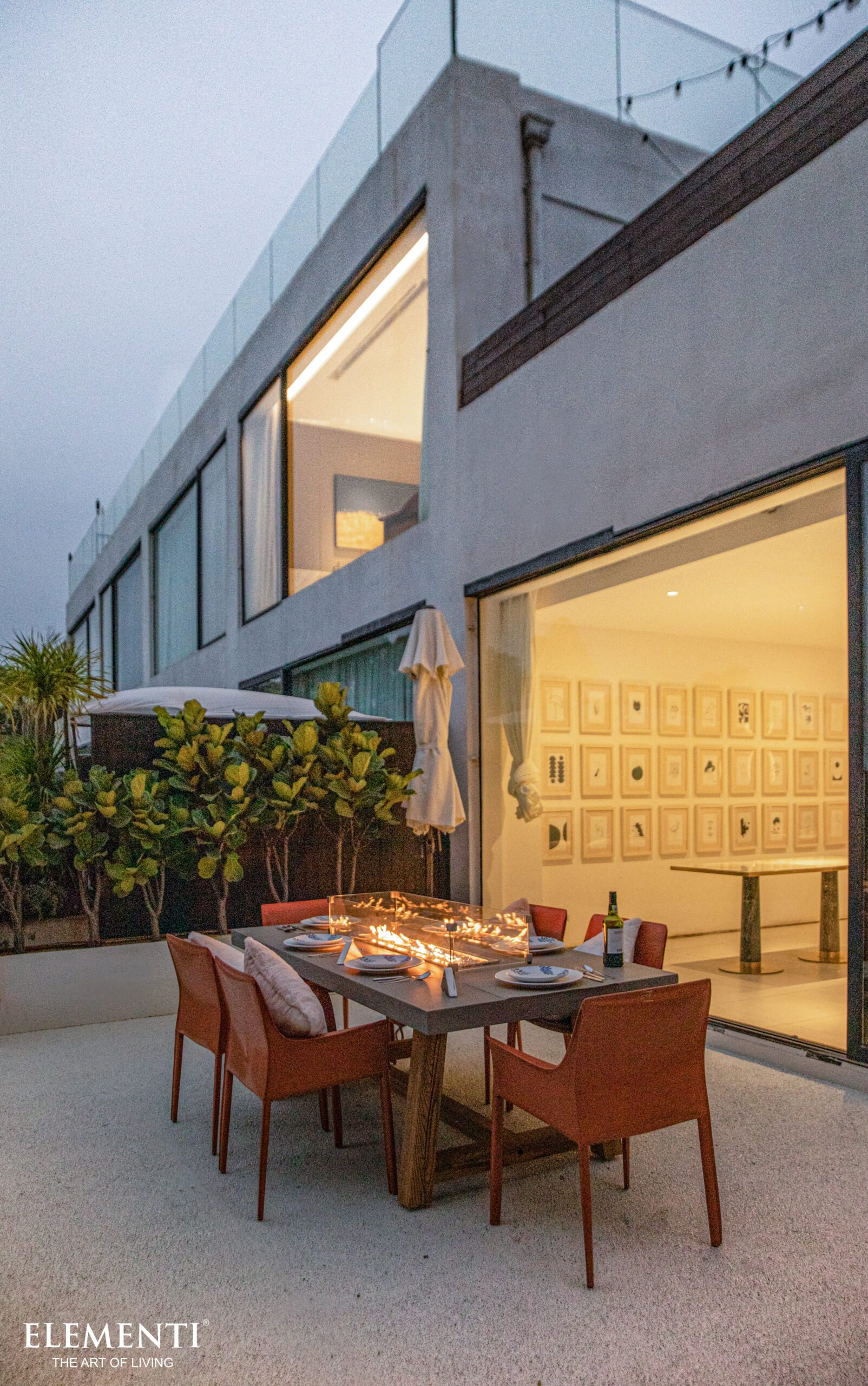 Elementi Sonoma Dining Fire Table by Elementi (1)