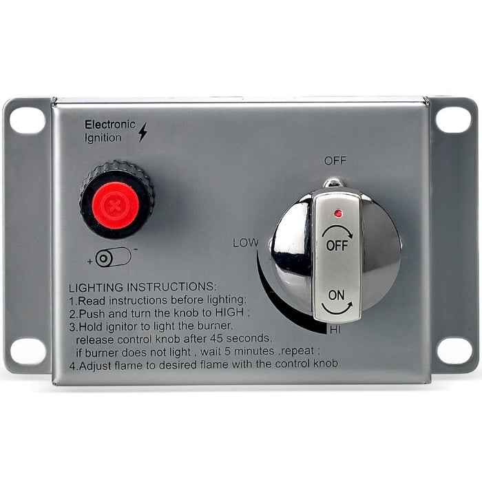 stainless steel fire pit burner kits