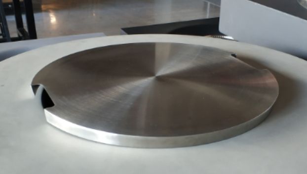 stainless steel fire pit cover