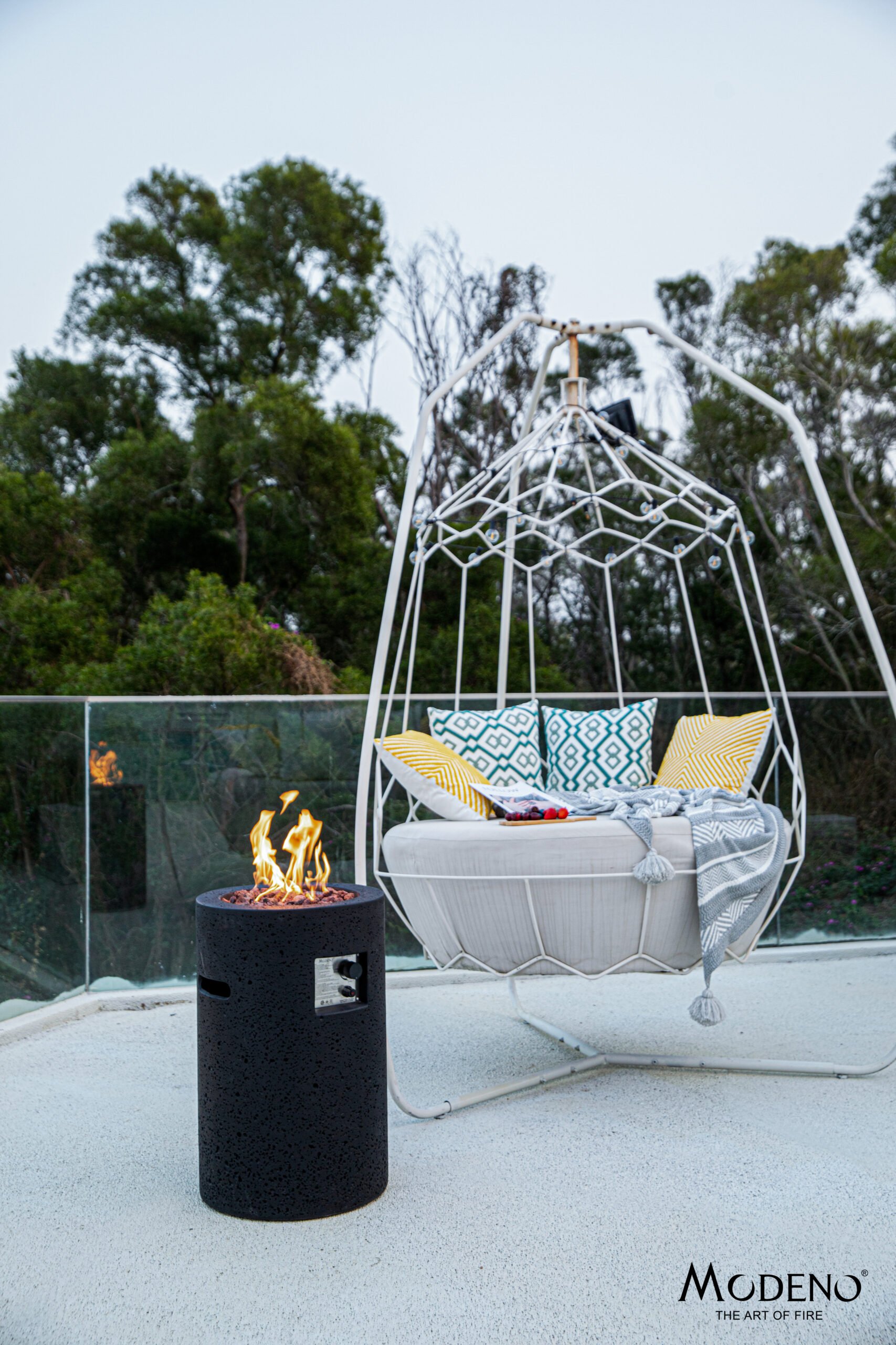 OFG602 Lava Tube Fire Pit (6) Lava Tube Fire Pit