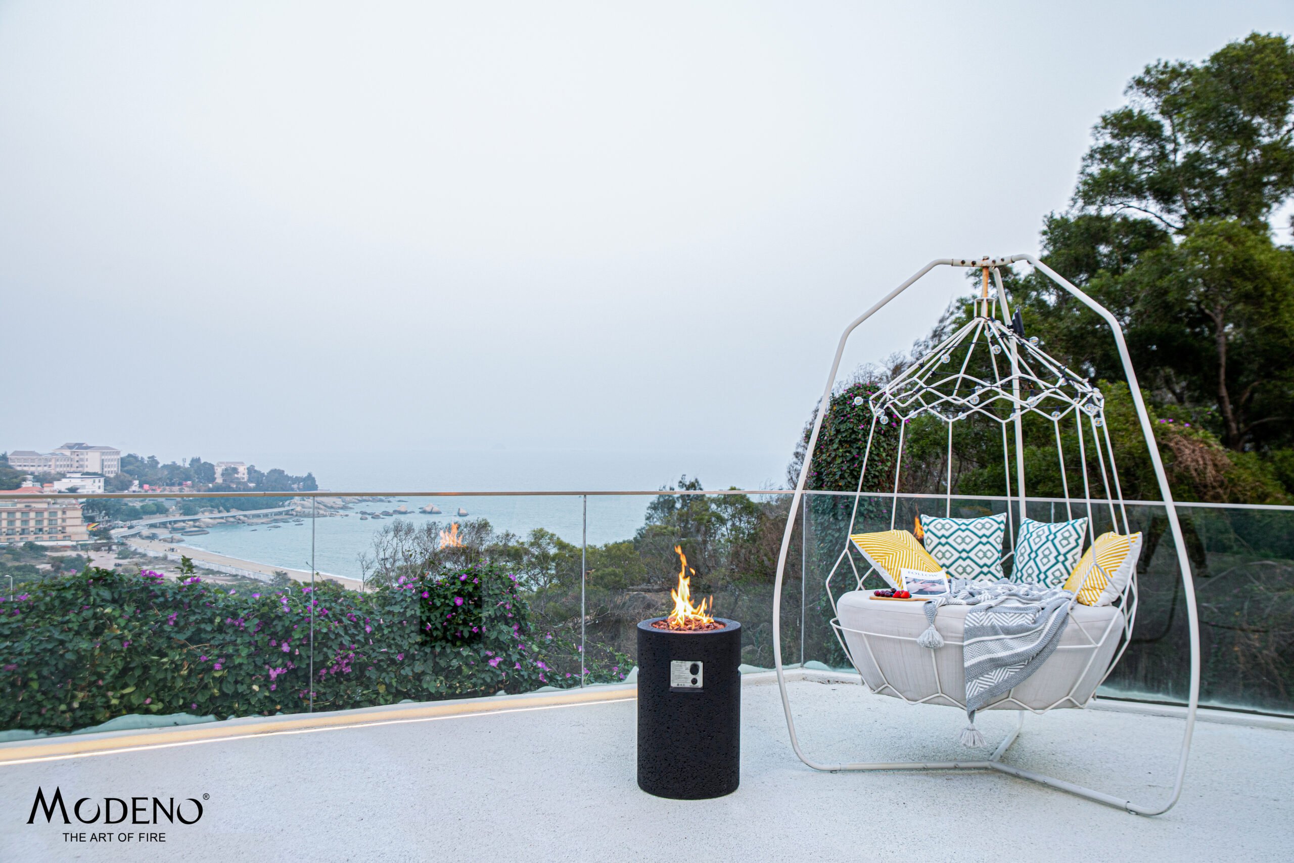 OFG602 Lava Tube Fire Pit (7) Lava Tube Fire Pit