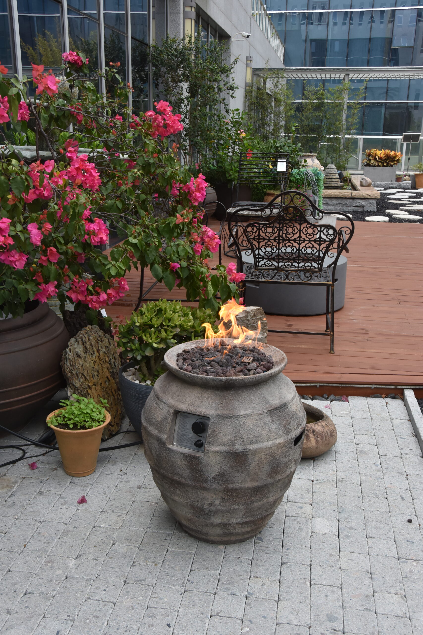 OFG609 Pompeii Fire Pit (1) Pompeii Fire Pit