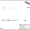 110K BTU 22" Linear Brass Burner For Rectangular Fire Pit Openings
