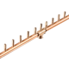 130K BTU 26-inch Linear Brass Burner for Rectangular Fire Pit Openings