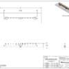 130K BTU 26-inch Linear Brass Burner for Rectangular Fire Pit Openings