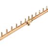 150K BTU 30-inch Linear Brass Burner For Rectangular Fire Pit Openings