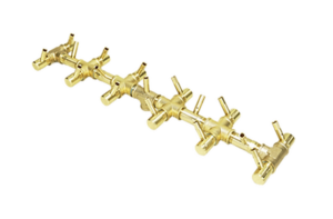 Crossfire Brass Fire Pit Burners by Warming Trends