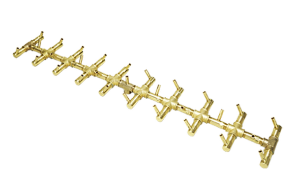 Crossfire Brass Fire Pit Burners by Warming Trends