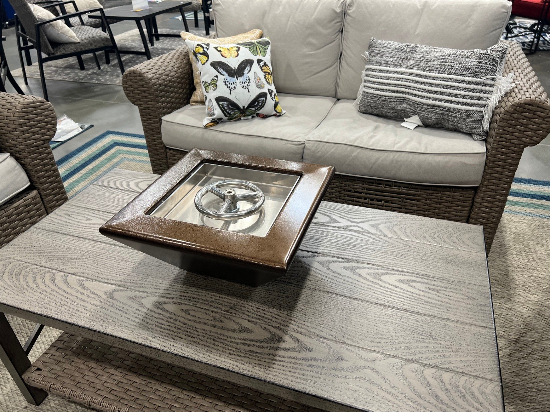 table top fire pit by USA Fire Bowls - 1920px Tabletop propane fire pit by USA Fire Bowls