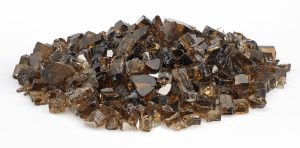 Copper 1/2" Reflective Fire Glass + Priced per Pound (Sold in 10 lb increments)