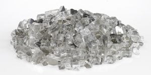 StarFire 1/2" Reflective Fire Glass + Priced per Pound (Sold in 10 lb increments)