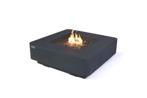 Bergamo 42” Fire Table - Dark Gray