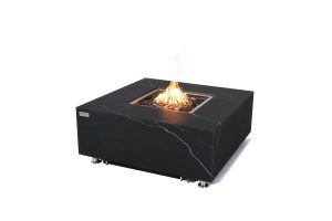 Sofia 40” Marble Porcelain Fire Table - Bulgaria Black