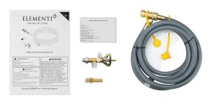 Elementi Plus 60,000 BTU Natural Gas Conversion Kits, for use with all Elementi Plus line with 60,000 BTU
