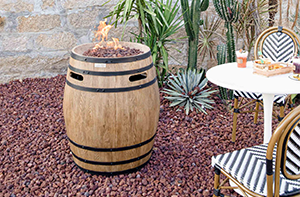 Napa Barrel Fire Pit