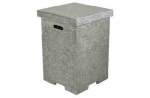 Square Tank Cover with Removable Top