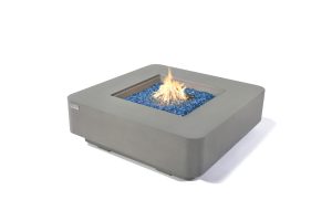 Lucerne 42” Fire Table - Light Gray