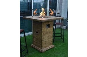 Rova Bar Fire Pit Table