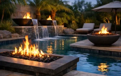 9 Best Poolside Fire Features to Consider
