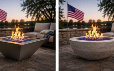 Aluminum vs Concrete Fire Bowls