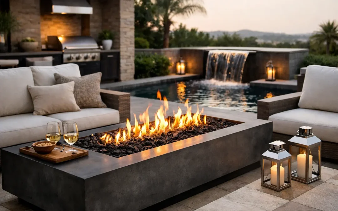 Best Outdoor Fire Pit Components for Luxury Patios