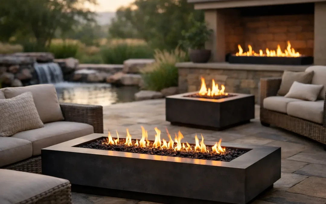 Patio Fire Features That Fit the Space