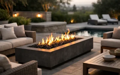 Rectangular Fire Pit Design Guide for Patios