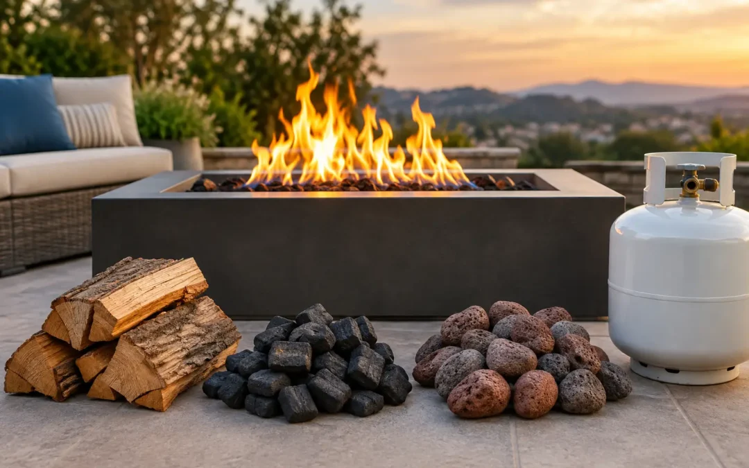How to Choose Fire Pit Fuel for Your Backyard