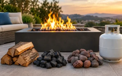 How to Choose Fire Pit Fuel for Your Backyard