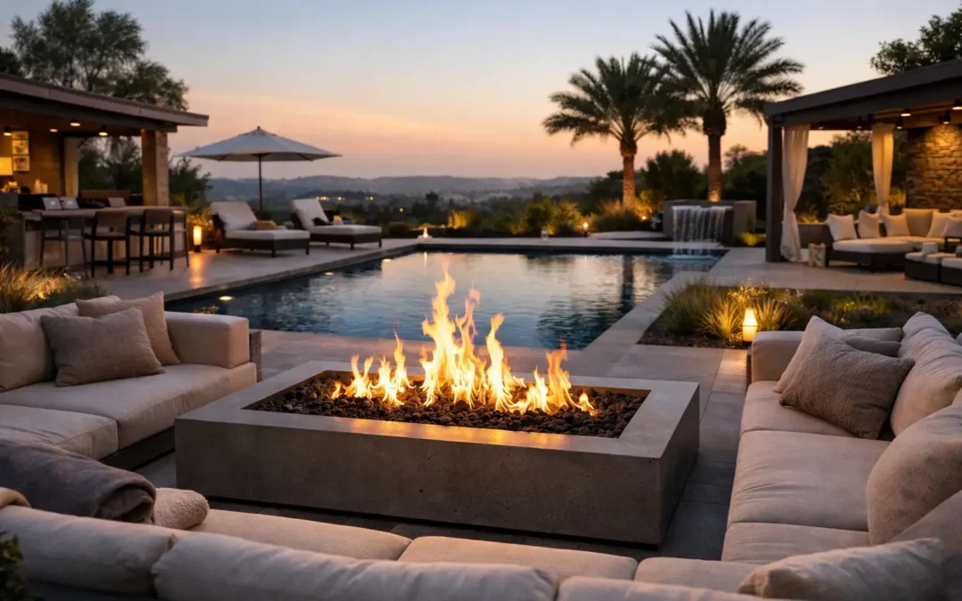 Luxury Backyard Fire Trends for Elevated Outdoor Living