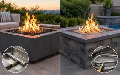 Propane Versus Natural Gas Burners for Fire Bowls