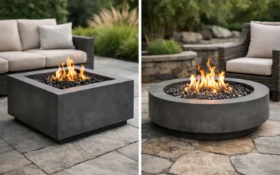 Square Versus Round Fire Pits Which Fit Best